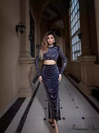 Stylish Elegant Strapless Prom Gown