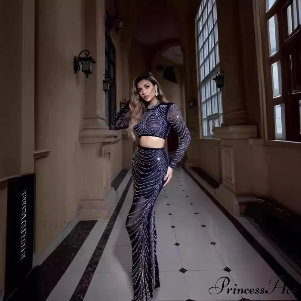 Stylish Elegant Strapless Prom Gown