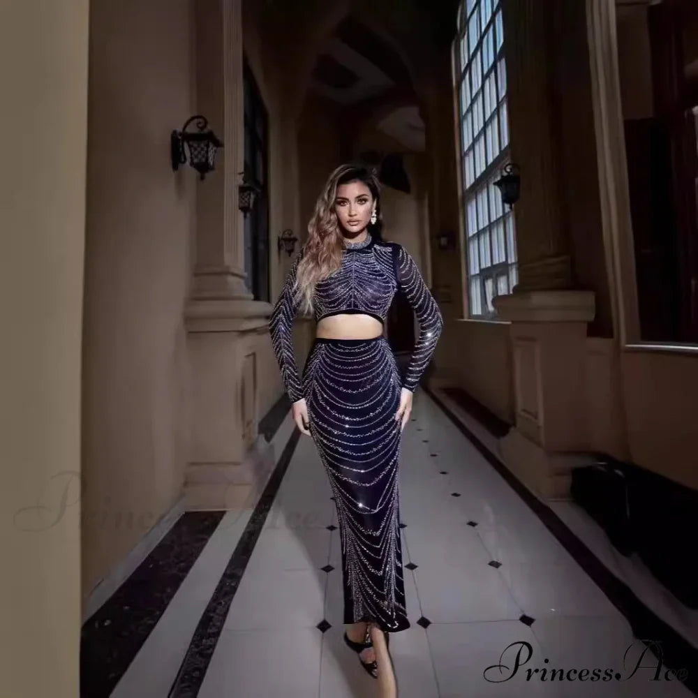 Stylish Elegant Strapless Prom Gown