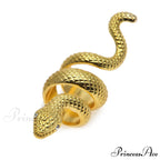 Stylish Exaggerated Metal Snake Ring