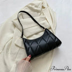 Stylish Faux Leather Underarm Shoulder Bag