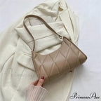 Stylish Faux Leather Underarm Shoulder Bag