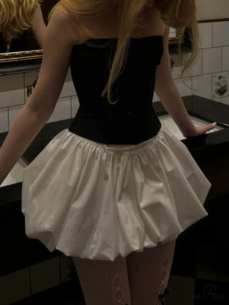 Stylish Firm Bud Mini Skirt