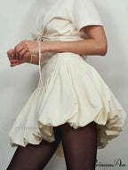 Stylish Firm Bud Mini Skirt