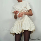 Stylish Firm Bud Mini Skirt