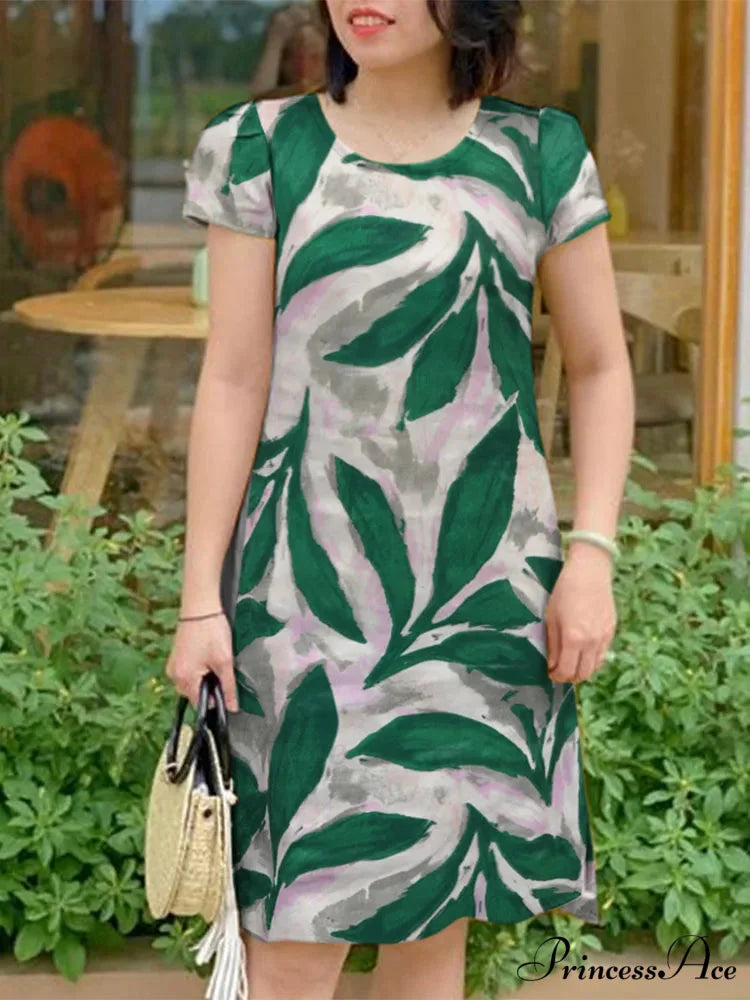 Stylish Flower Sundress Informal Flower Dress