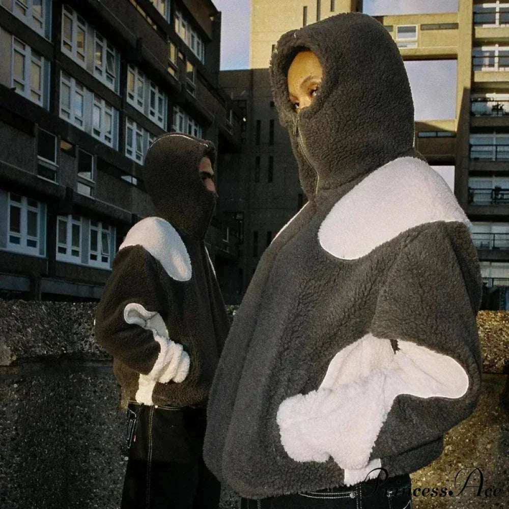 Stylish Large Coat Hoodie