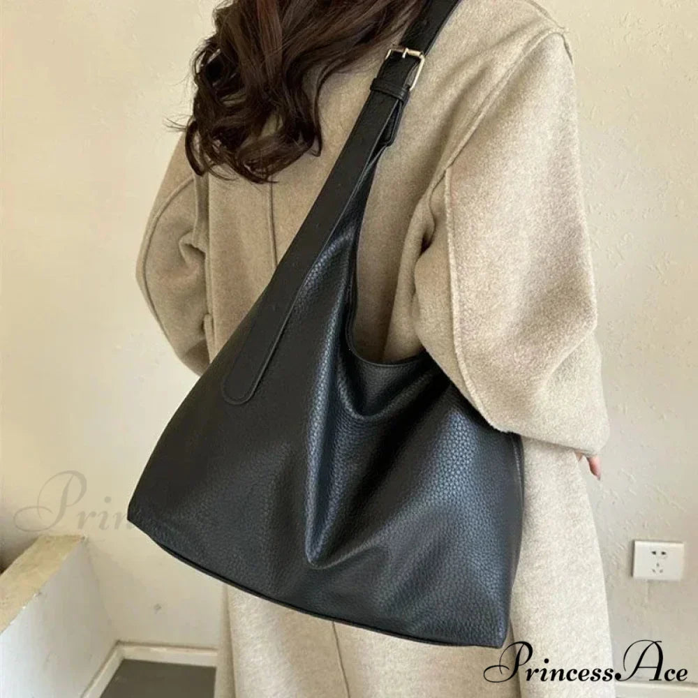 Stylish Leather Tote Shoulder Bag