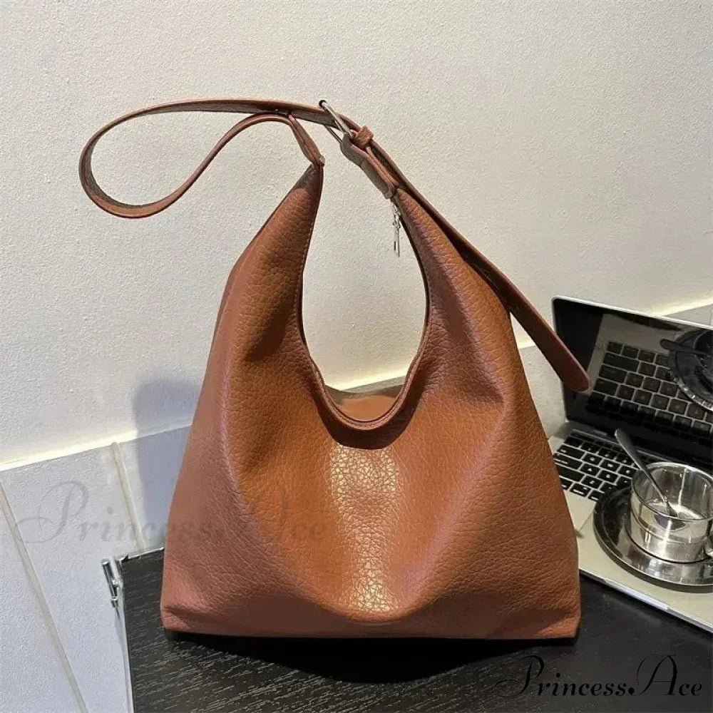 Stylish Leather Tote Shoulder Bag