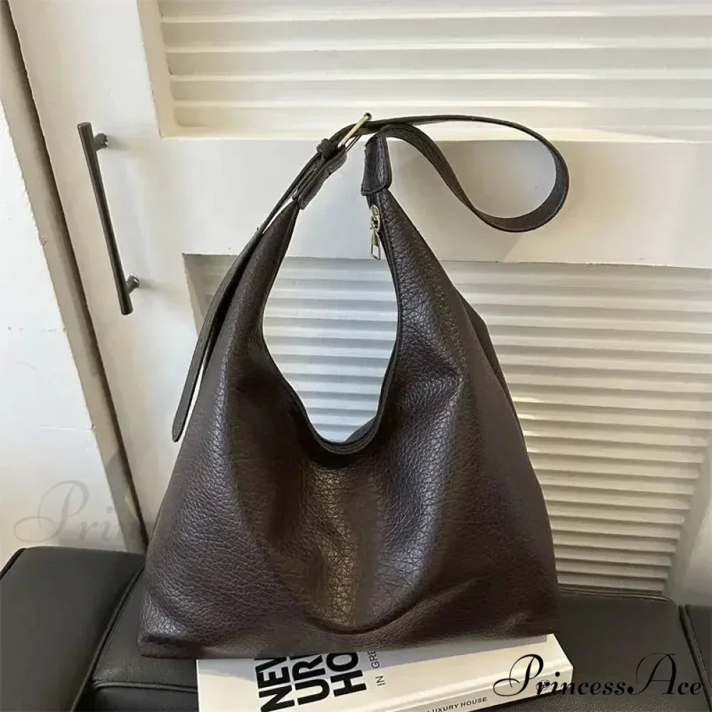 Stylish Leather Tote Shoulder Bag