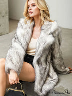 Stylish Luxurious Collar Full Sleeve Coat