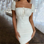 Stylish Moves Stylish Eyelet Mini Dress