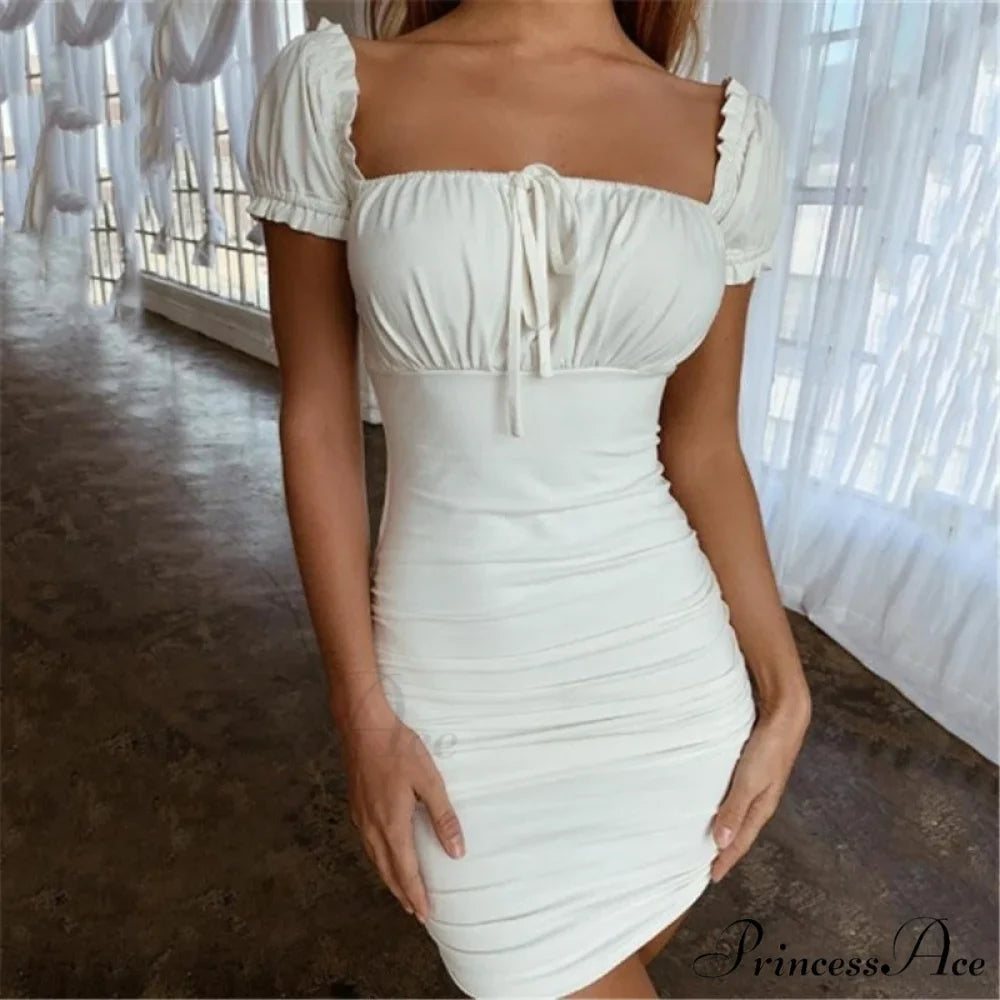 Stylish Moves Stylish Eyelet Mini Dress