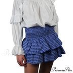 Stylish Printed Pleated Skirt