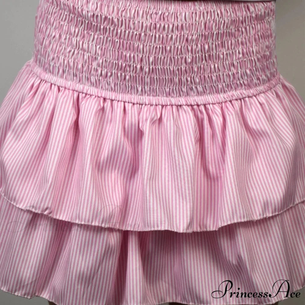 Stylish Printed Pleated Skirt