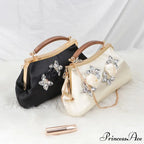 Stylish Rhinestone Evening Clutch Wristlet