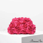 Stylish Rose Wedding Celebration Pouch Wristlet