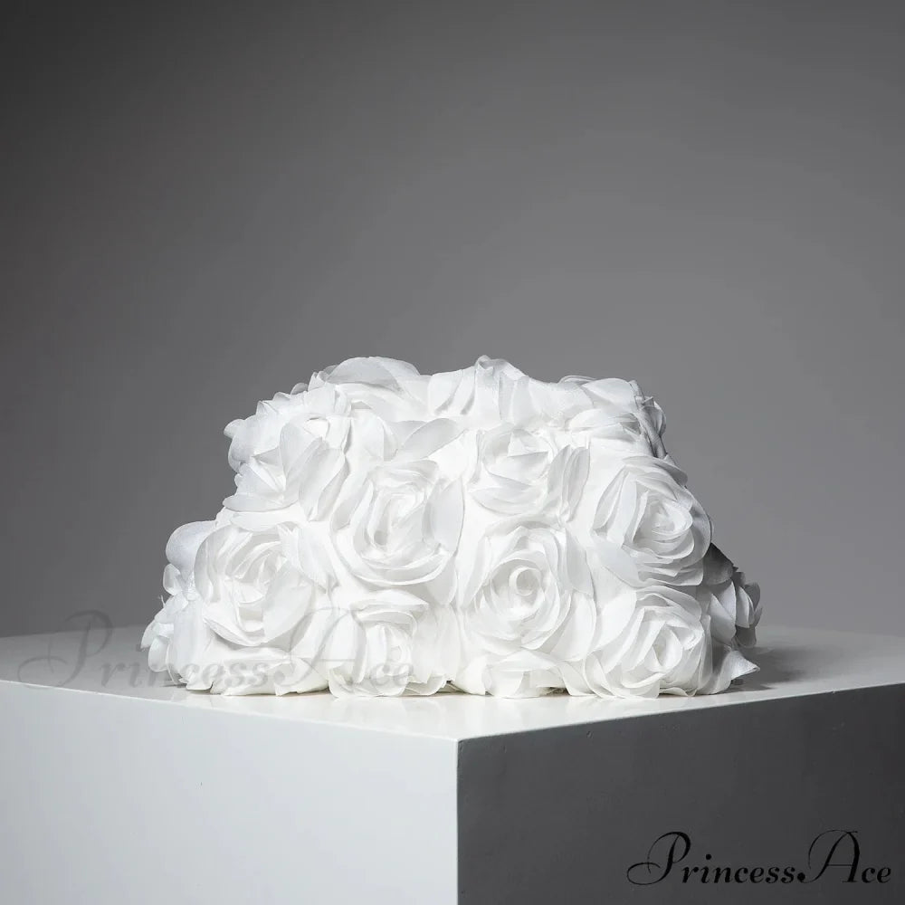 Stylish Rose Wedding Celebration Pouch Wristlet