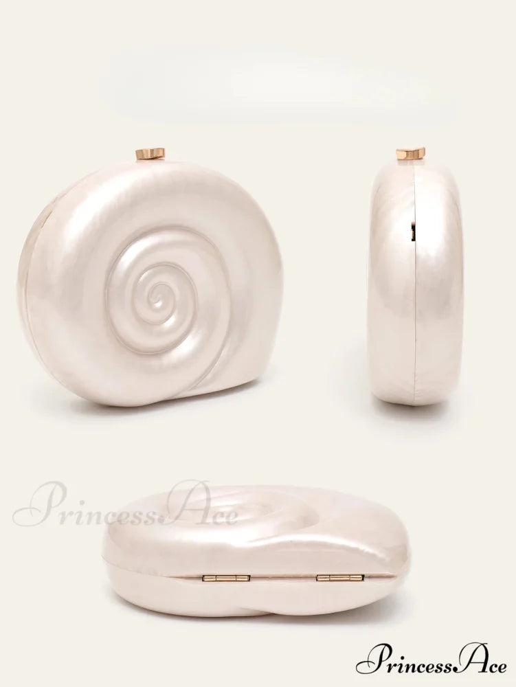 Stylish Snail Shaped Acrylic Clutch Bag Evening Party Bag