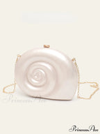 Stylish Snail Shaped Acrylic Clutch Bag Evening Party Bag