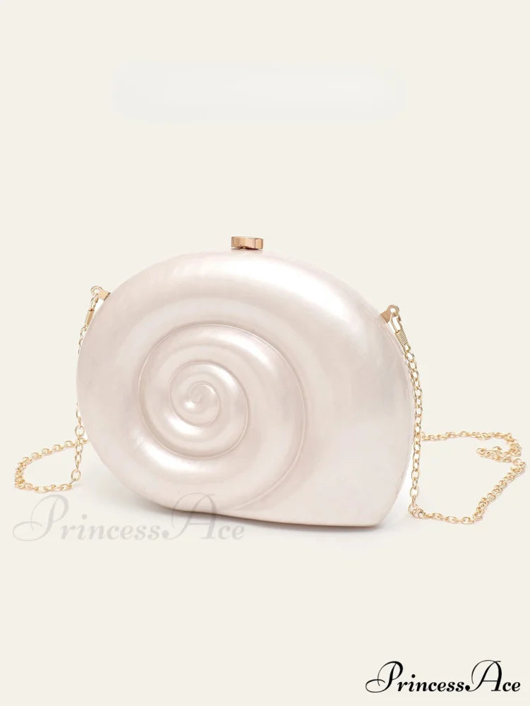 Stylish Snail Shaped Acrylic Clutch Bag Evening Party Bag
