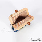 Stylish Sparkling Bloom Clutch Purse Wristlet