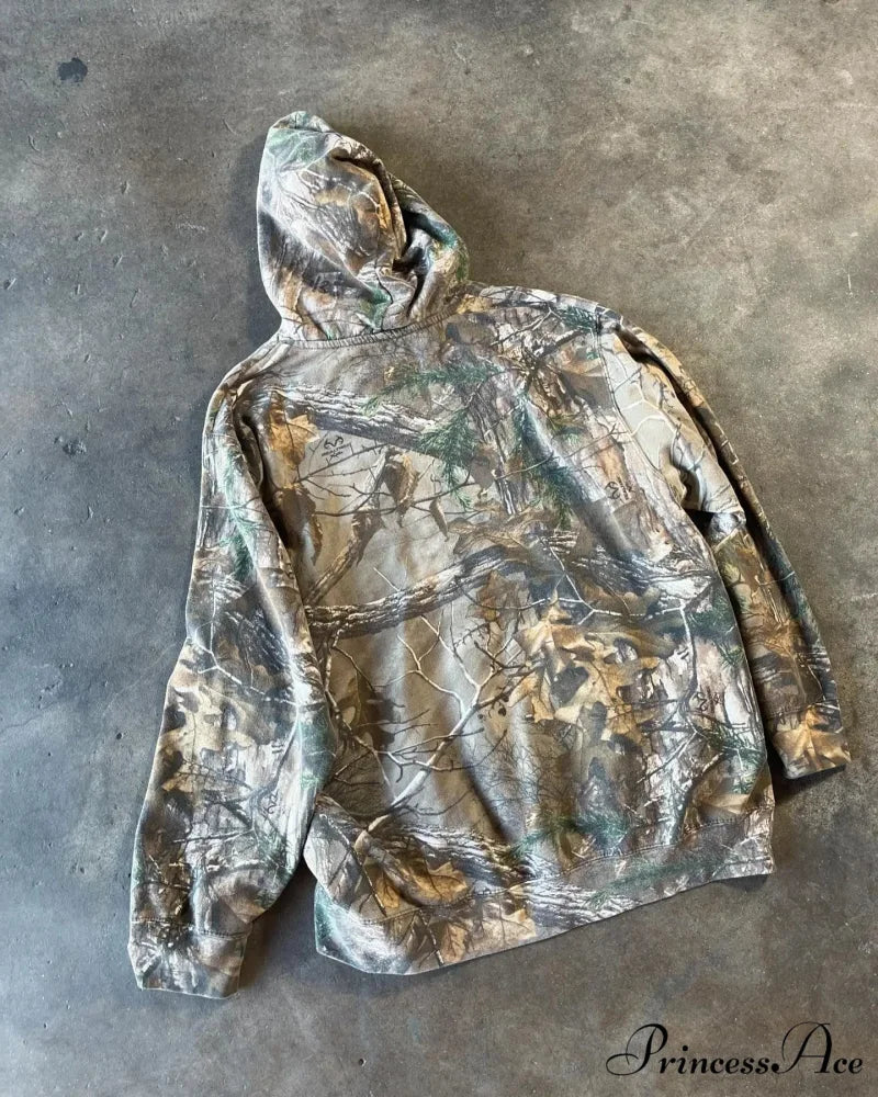 Stylish Trend Fleece Padded Zipper Hoodie