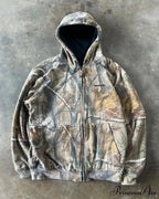 Stylish Trend Fleece Padded Zipper Hoodie