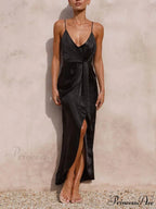 Stylish Unique Strappy Charming French Halter Midi Dresses