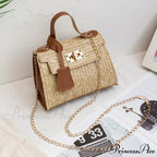 Stylish Woven Individuality Straw Purse