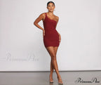 Such A Stunner One Graceful Shoulder Ruched Mini Dress