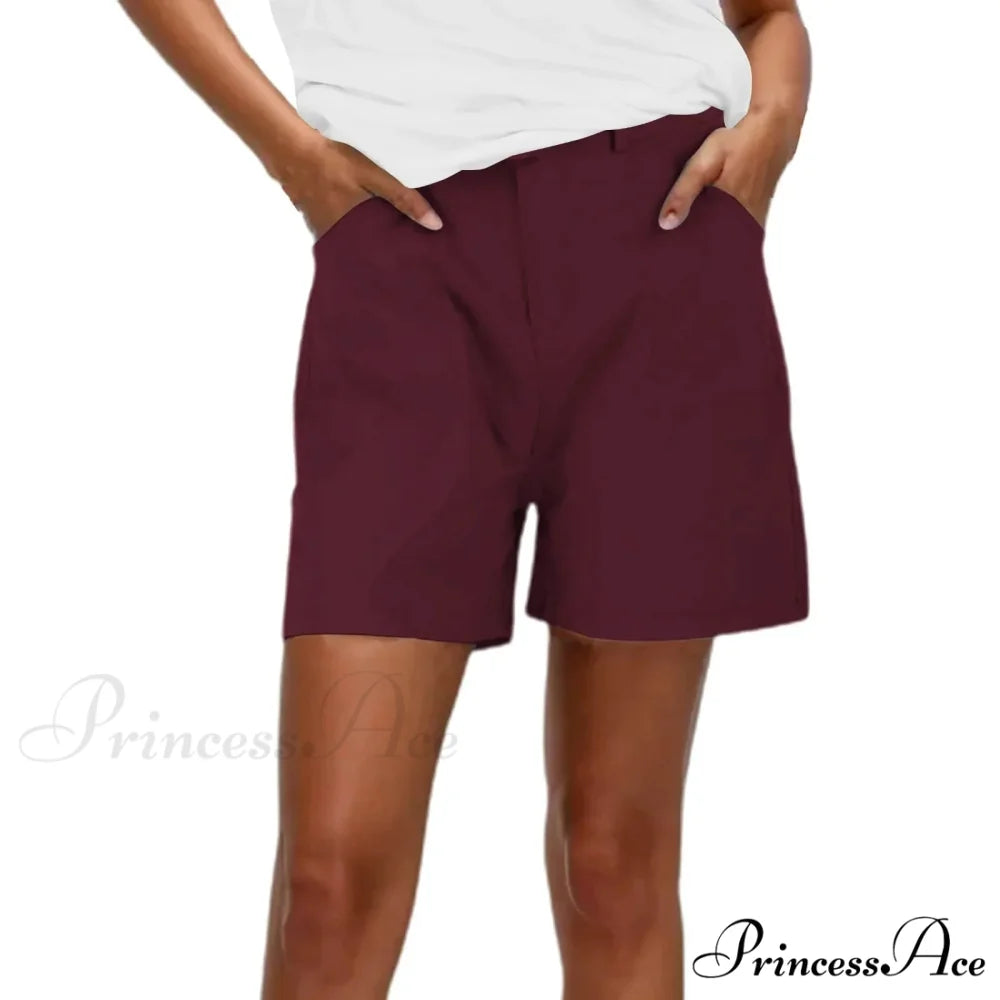 Summer Casual Chino Stretch Twill Regular Fit Hiking Short