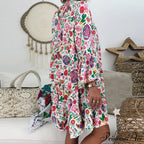 Summer Y2k Ladies Loose Bohemian Short Women's Boho Dress