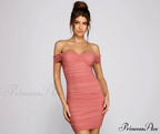 Sweet And Stunning Charming Mesh Mini Dress