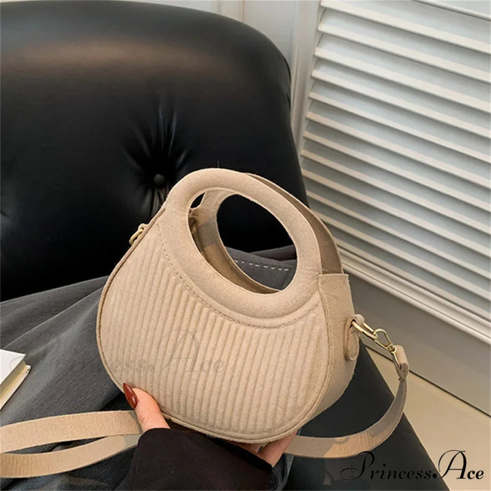 Sweet Color Top-Handle Crossbody Informal Women's Purse