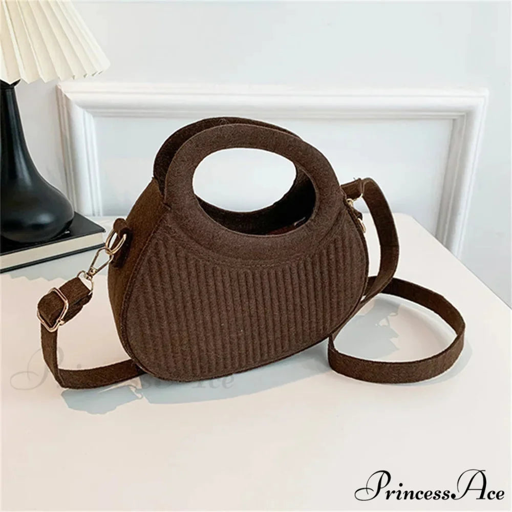 Sweet Color Top-Handle Crossbody Informal Women's Purse