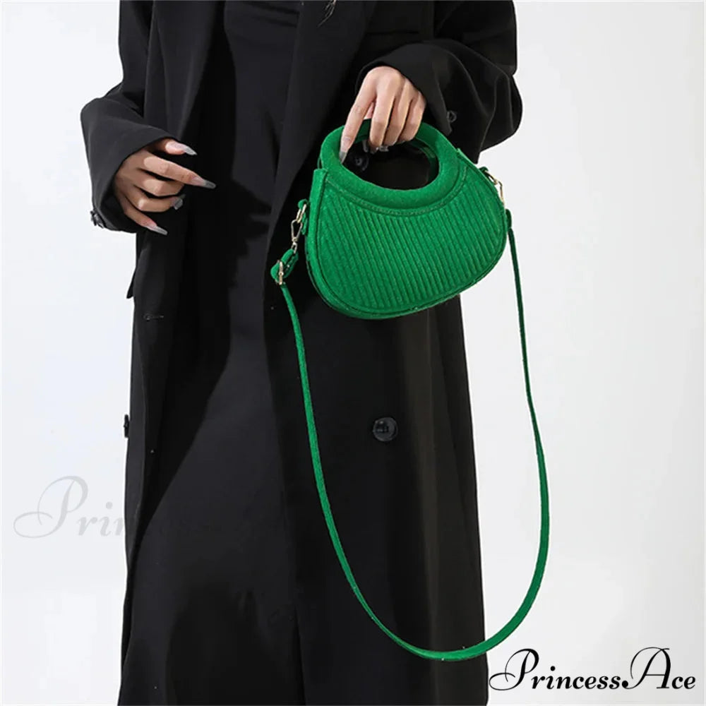 Sweet Color Top-Handle Crossbody Informal Women's Purse