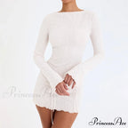 Sydney Formal Sequin Charming Scroll Mini Dress