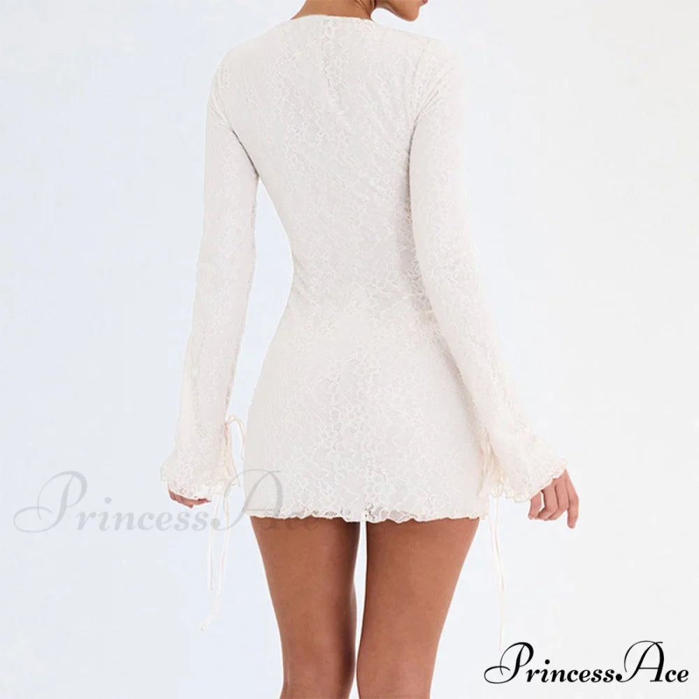 Sydney Formal Sequin Charming Scroll Mini Dress