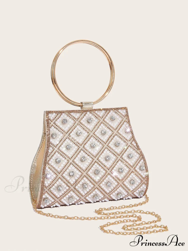 Synonyms: Rhinestone - Sparkling, Fashion - Stylish, Party - Celebration, Wedding - MarriageModified Title: PU Sparkling Clutch Bag for Women Celebration Marriage Stylish