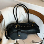 Synthetic Leather Clasp Stylish Crossbody Bag