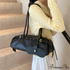 Synthetic Leather Clasp Stylish Crossbody Bag