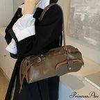 Synthetic Leather Clasp Stylish Crossbody Bag