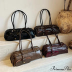 Synthetic Leather Clasp Stylish Crossbody Bag