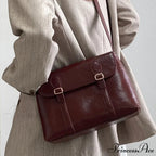 Synthetic Leather High-End Designer Shoulder Bag