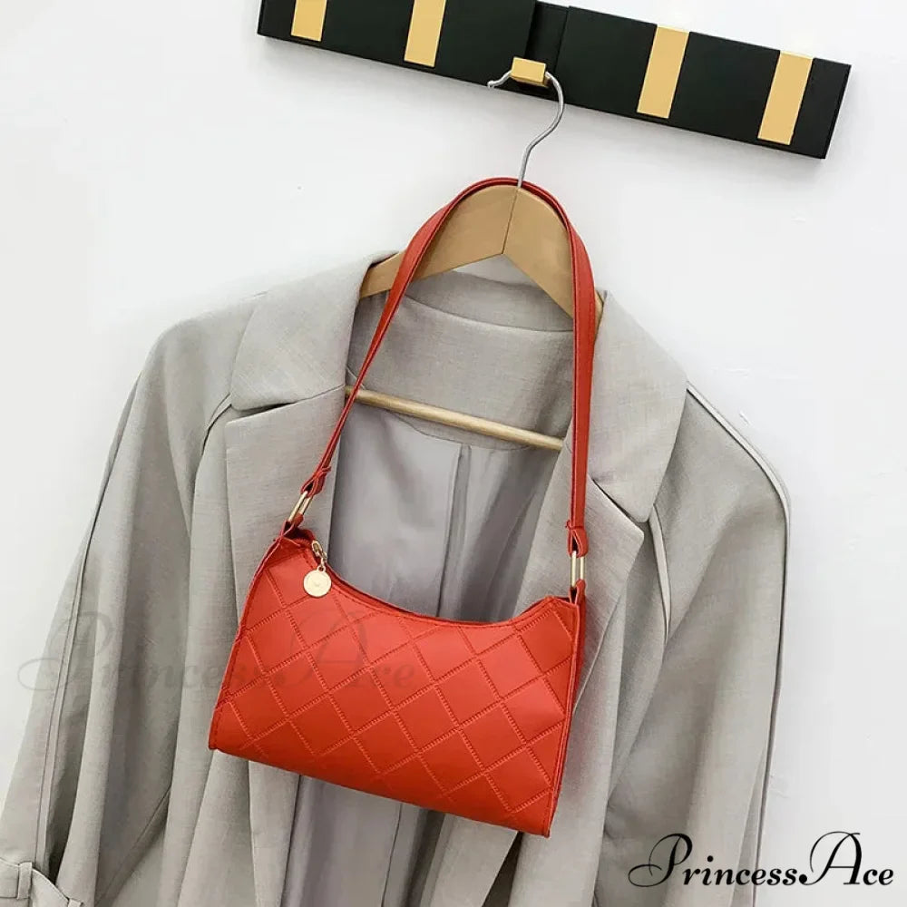 Synthetic Leather Shoulder Messenger Bag for Women