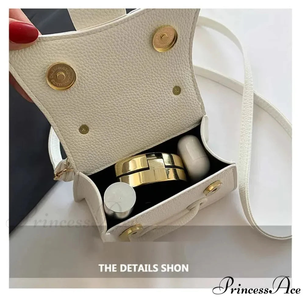 Synthetic Leather Small Crossbody Bag Designer Women's Purse