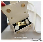 Synthetic Leather Small Crossbody Bag Designer Women's Purse