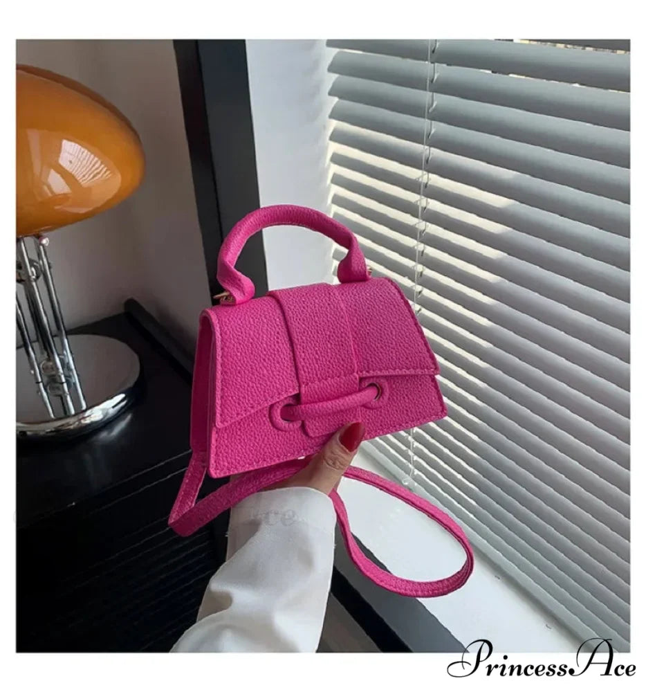 Synthetic Leather Small Crossbody Bag Designer Women's Purse