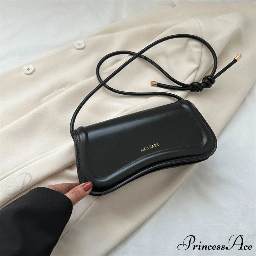 Synthetic Leather Underarm Shoulder Crossbody Bag